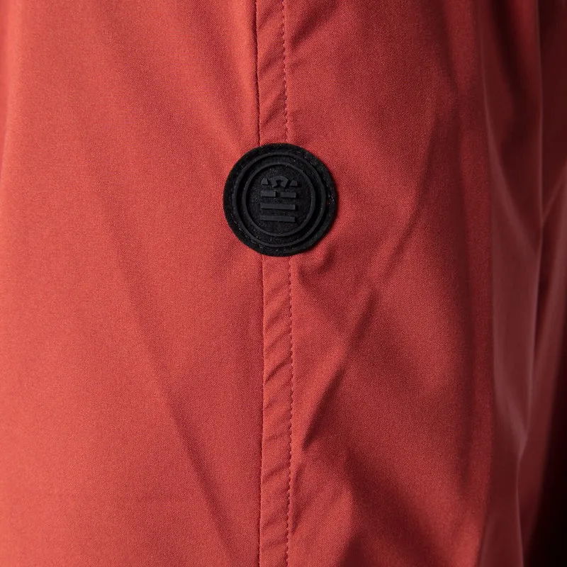 Windbreaker Imperméable en tissu technique orange abricot