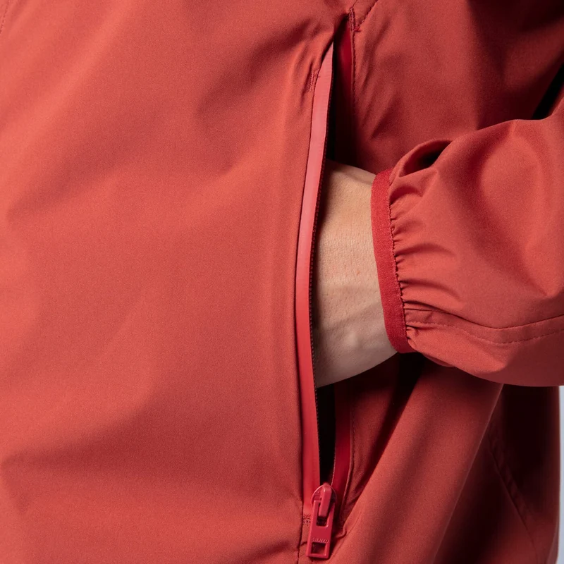 Windbreaker Imperméable en tissu technique orange abricot