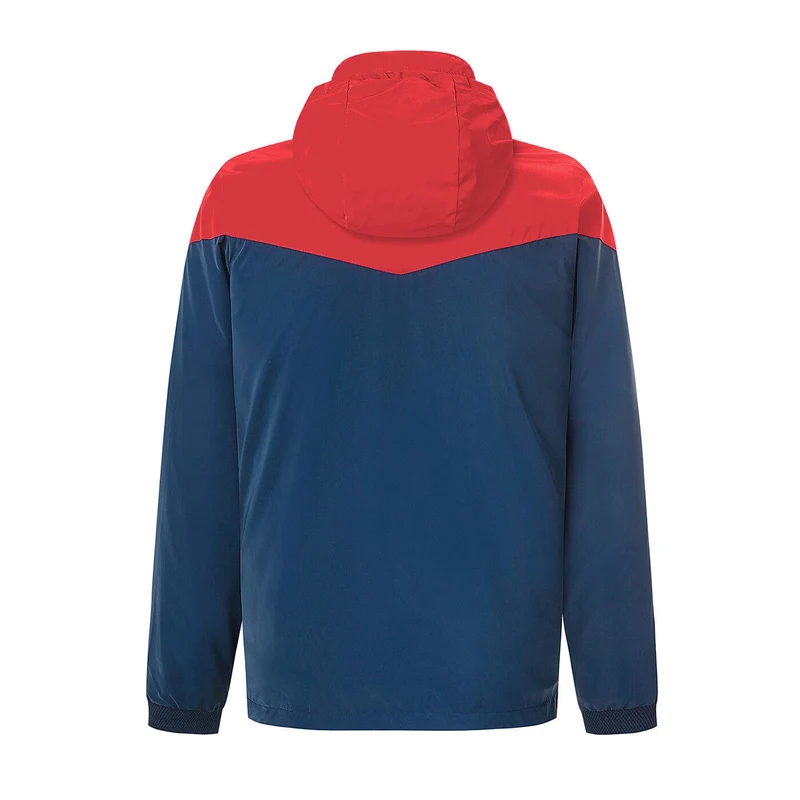 Veste coupe-vent garçon bicolore bleu marine