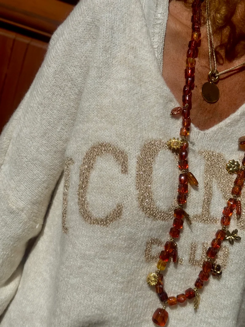 Pull écru ICONIC