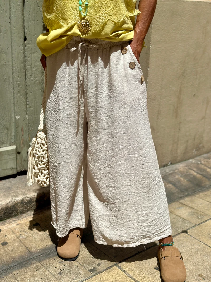 Pantalon beige DINA