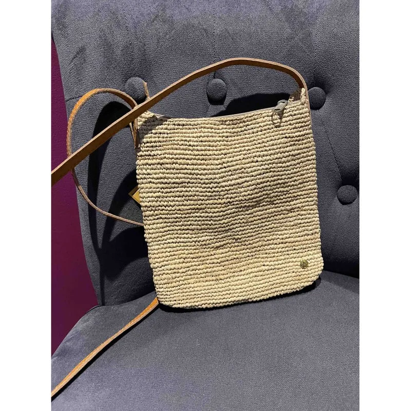 Sac Bandoulière en raphia