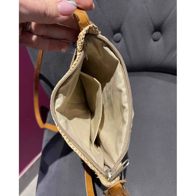Sac Bandoulière en raphia