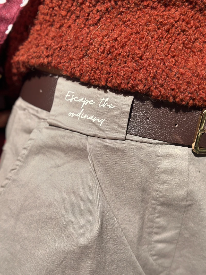 Pantalon taupe ORDINARY