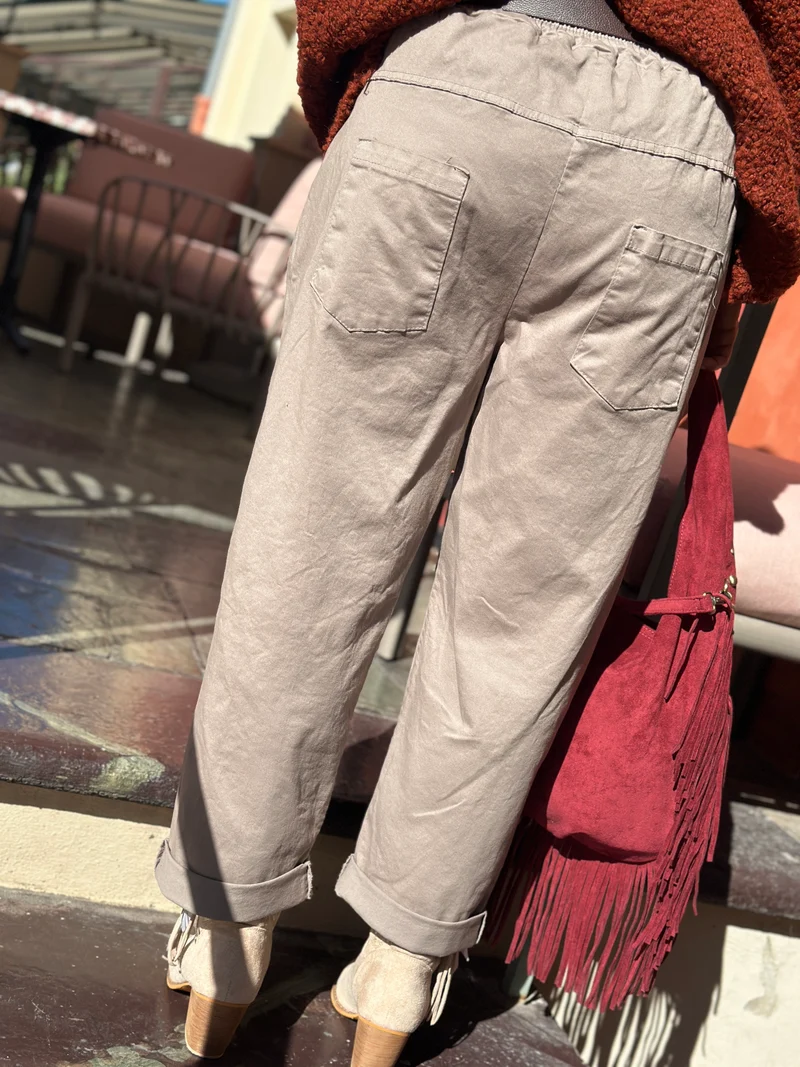 Pantalon taupe ORDINARY
