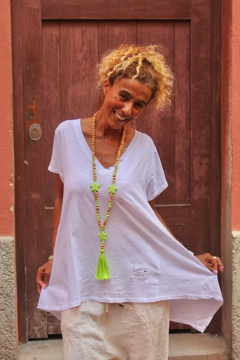 T-shirt blanc KENI