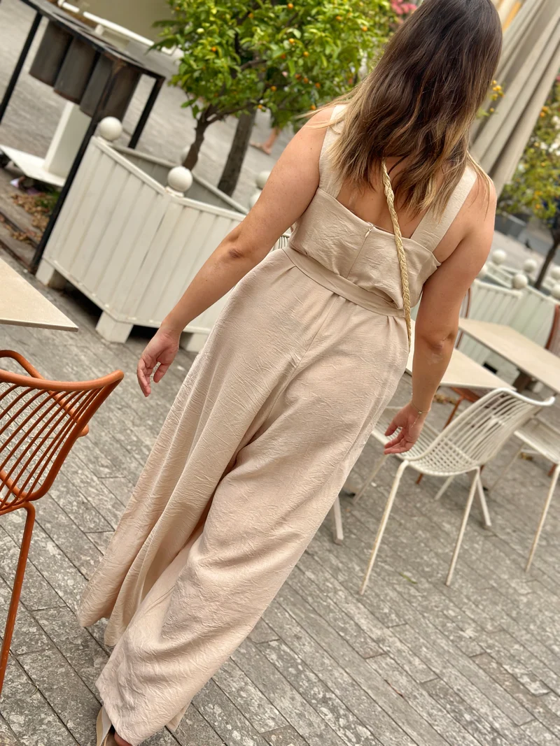 Combinaison beige JANICE