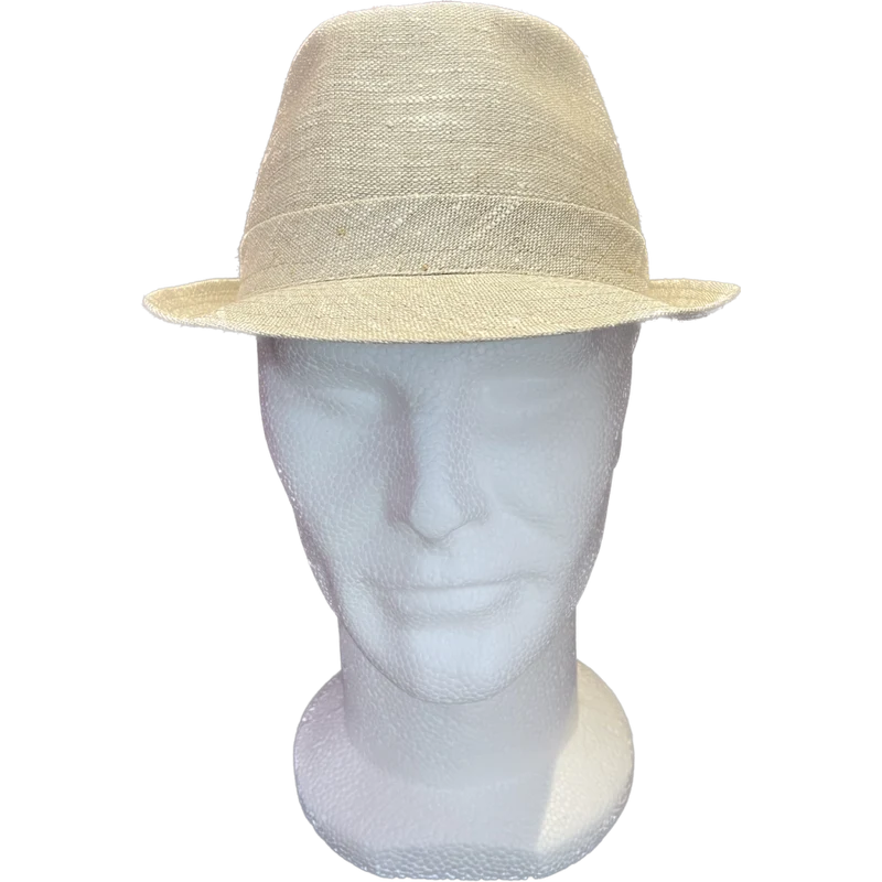 Chapeau Trilby maronne