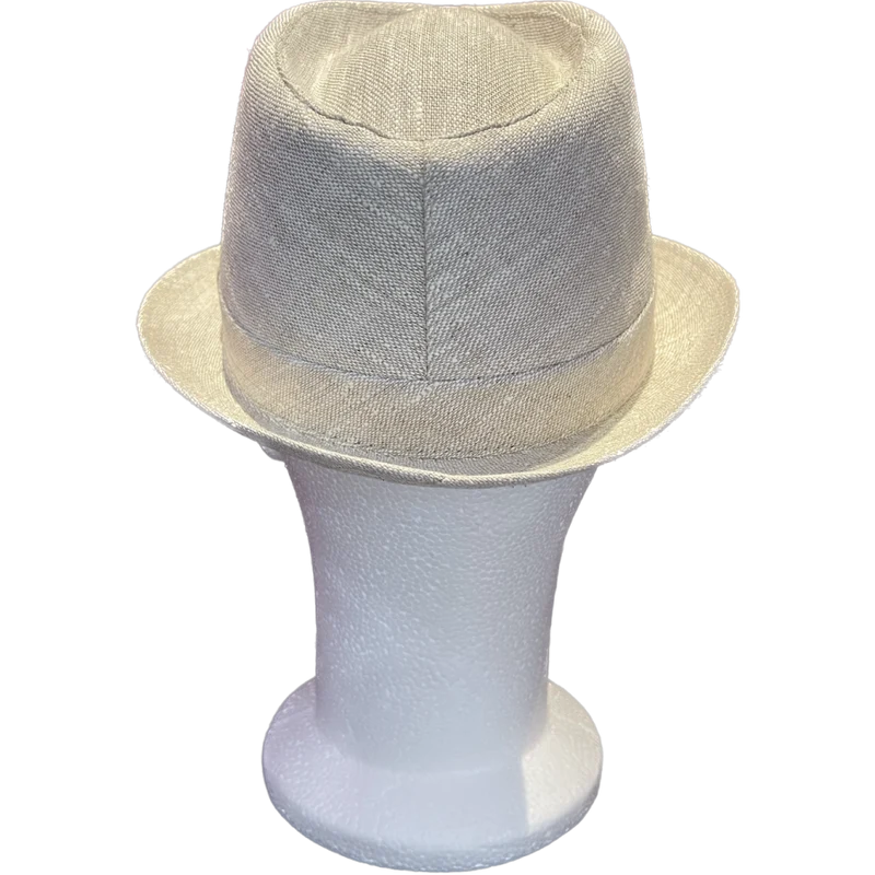 Chapeau Trilby maronne