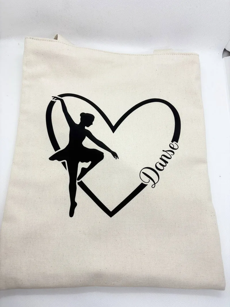 Tote Bag " Danseuse" - Modèle Ado