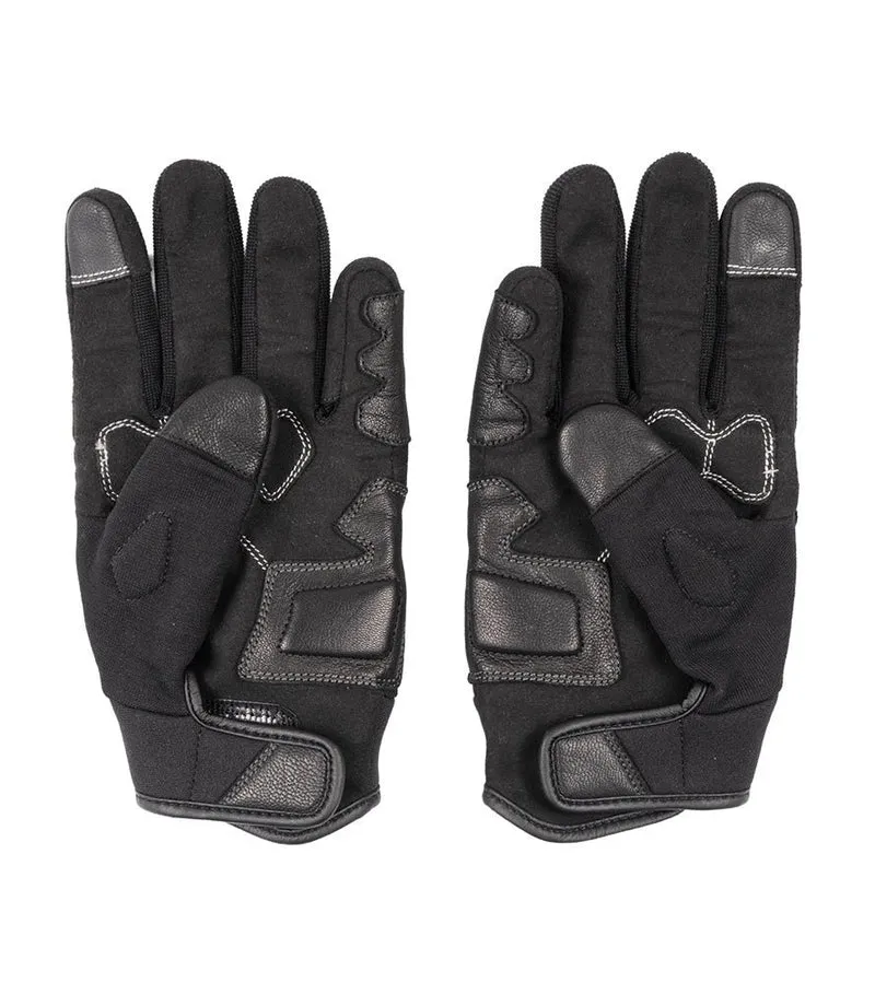 Guanti Estivi Moto ACE Neri Cafe Twin