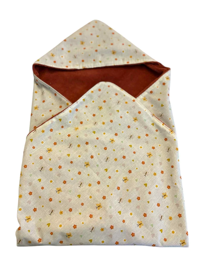 Cape de bain "Petit papillon" - Bébé 0/18 mois