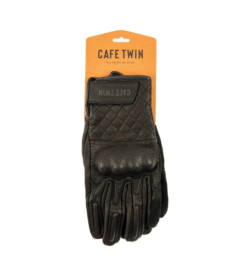 Guanti Moto con Protezioni Turtle Nero