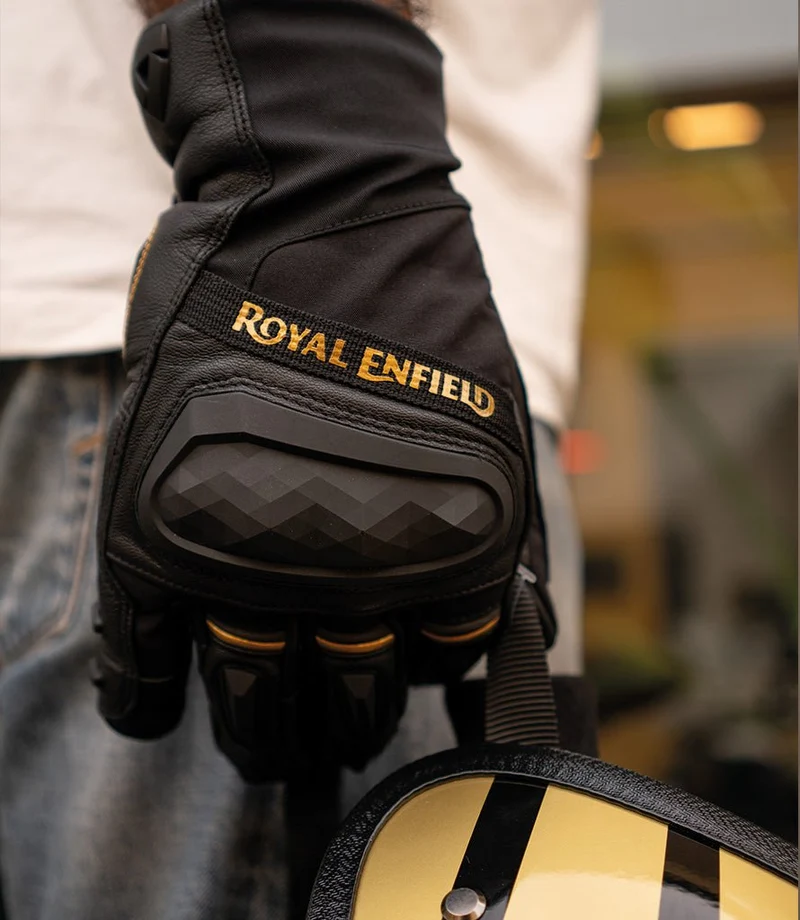 Guanti Royal Enfield x Revit Darcha Black