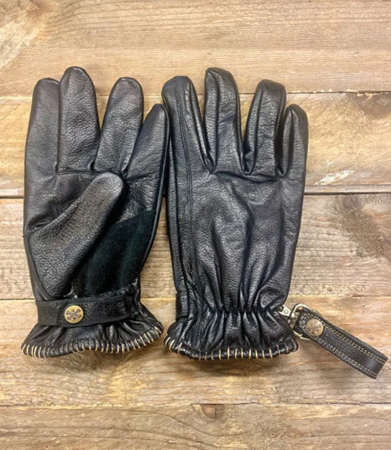 Guanti Moto Vintage 13 1/2 Loud Ride Neri