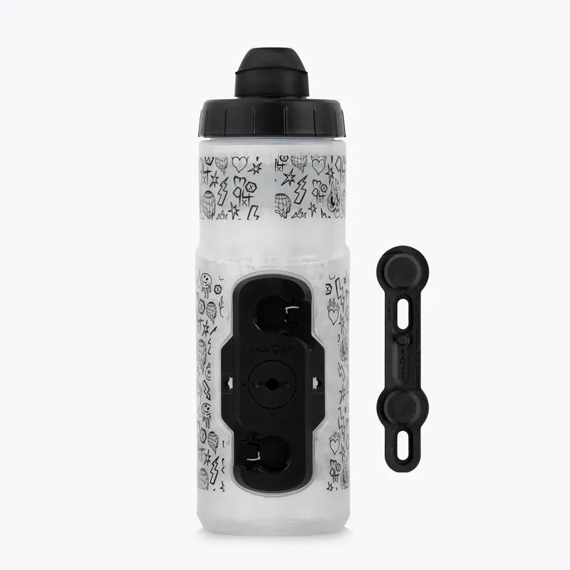 Muc-Off x Fidlock Twist Bottle 600ml + bike base