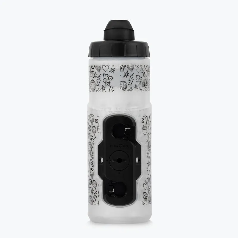 Muc-Off x Fidlock Twist Bottle 600ml + bike base
