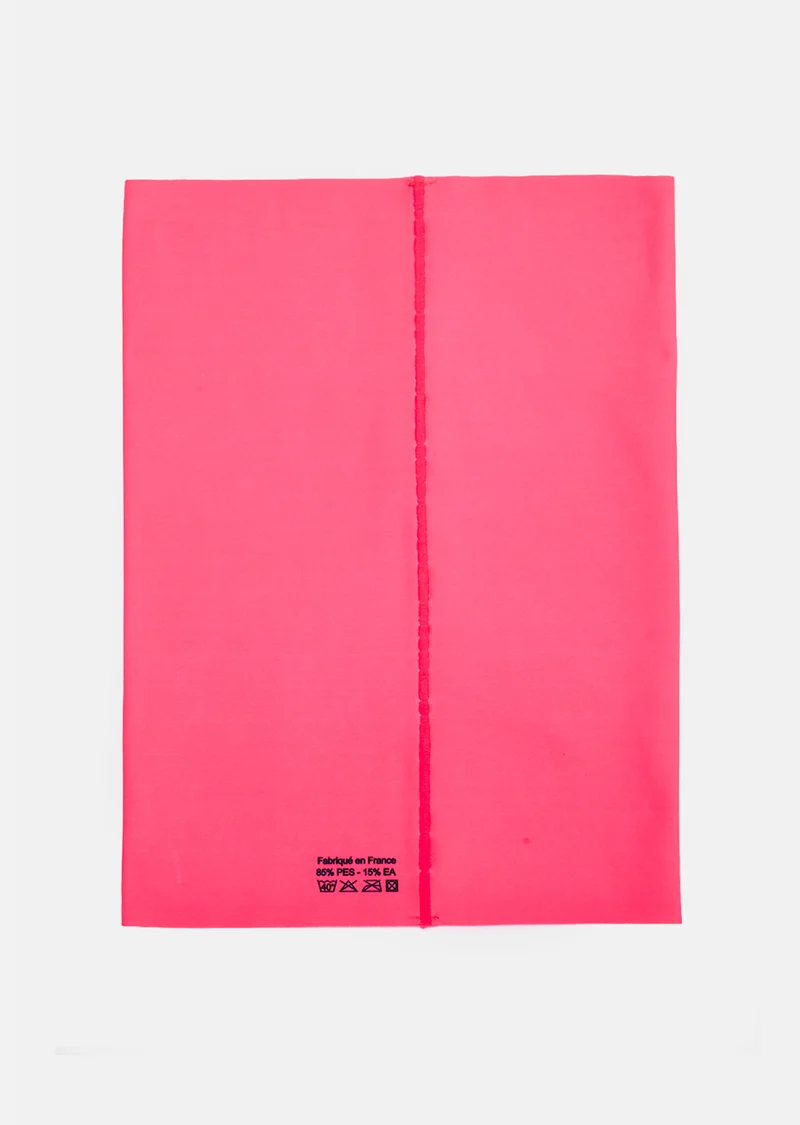 Tour de cou Fox - Fluo Pink