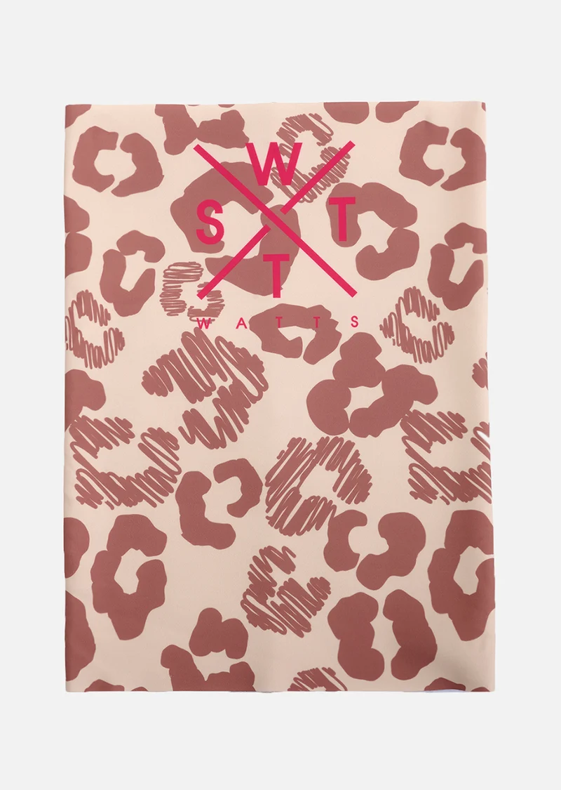 Tour de cou Fox - New Leopard Brown