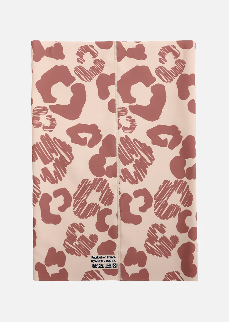 Tour de cou Fox - New Leopard Brown