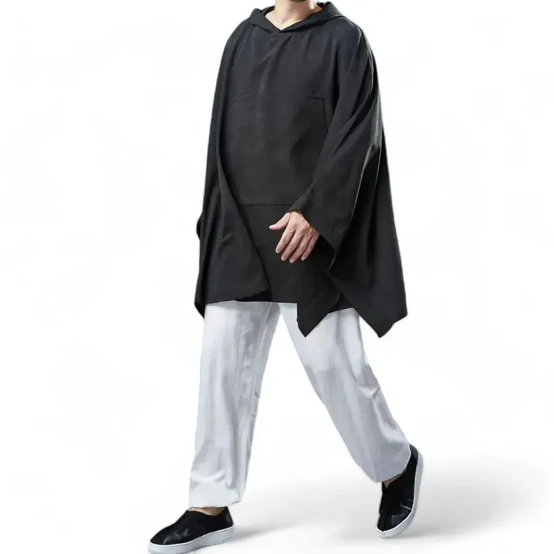 Poncho Homme A La Mode