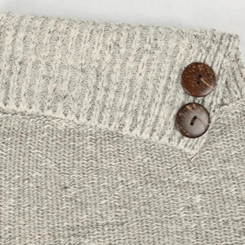 Poncho Chaud Boutons