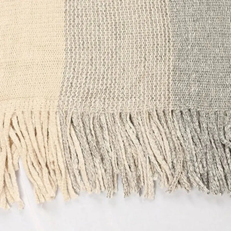 Poncho Chaud Boutons