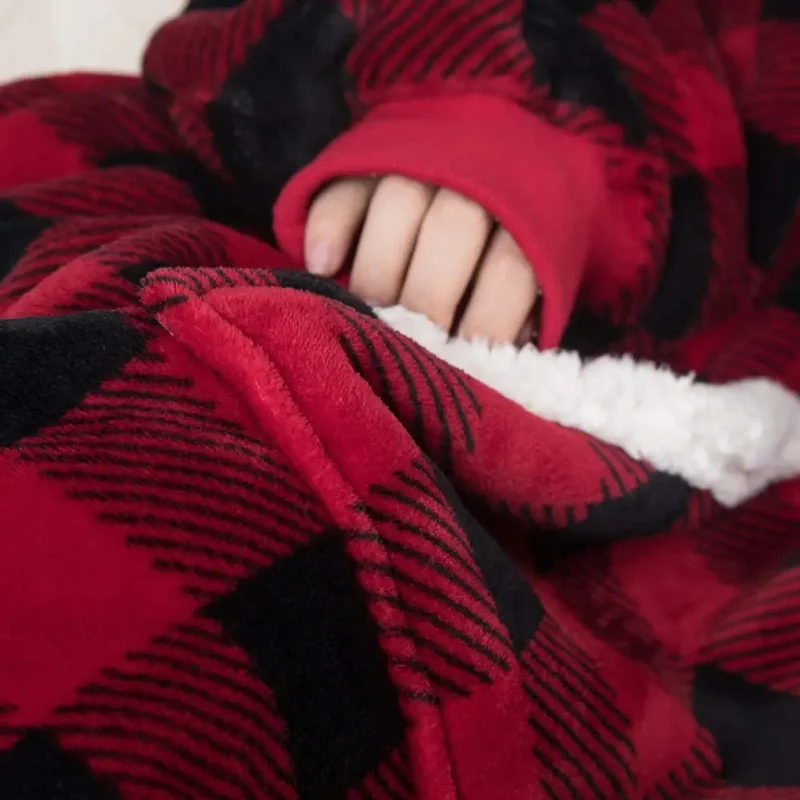 Poncho Polaire Cosy Femme