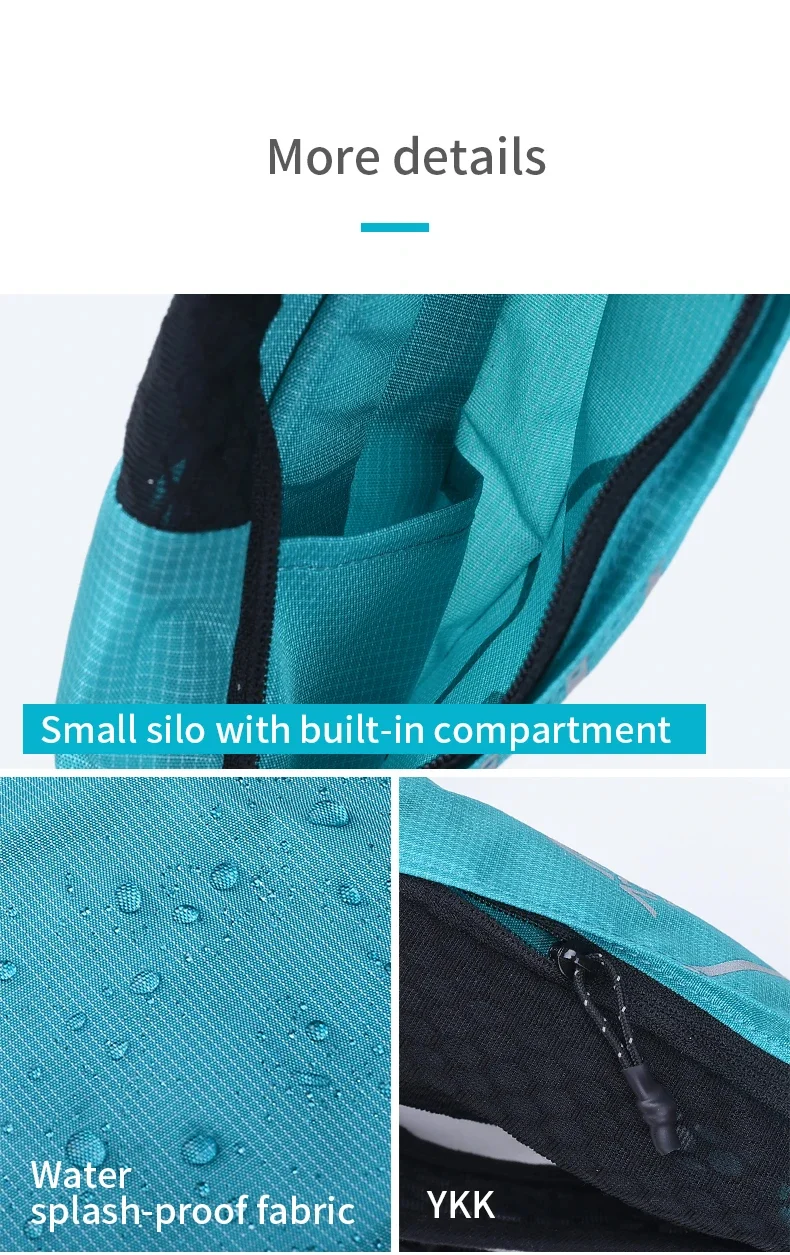 Porte-flasque / porte bouteille avec rangement pour running / trail "AONIJIE - A7106"