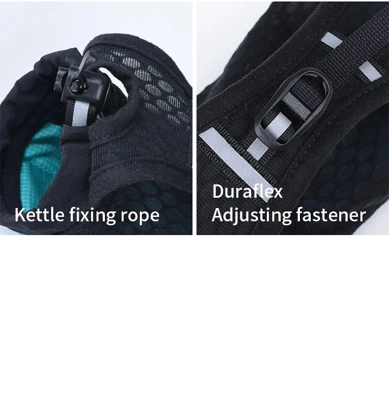 Porte-flasque / porte bouteille avec rangement pour running / trail "AONIJIE - A7106"