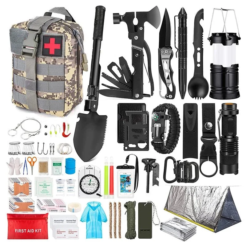 Sac d'évacuation & pack secours 48H-72H pour 1 personne "Planète-Rando - Survie Confort"