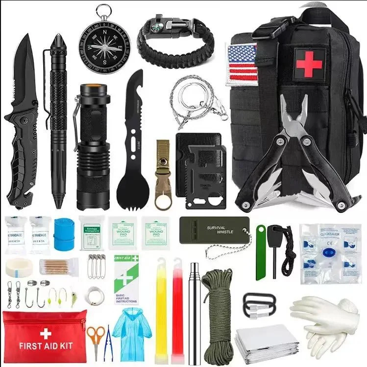 Sac d'évacuation & pack secours 48H-72H pour 1 personne "Planète-Rando - Survie First"