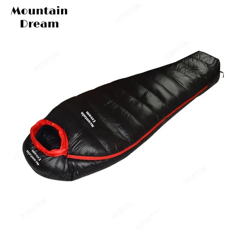 Sac de couchage momie en duvet d'oie 95% 800FP [+10C° confort] jusqu'à [-10°C confort] en version longue "Mountain Dream - Fill series Extended"