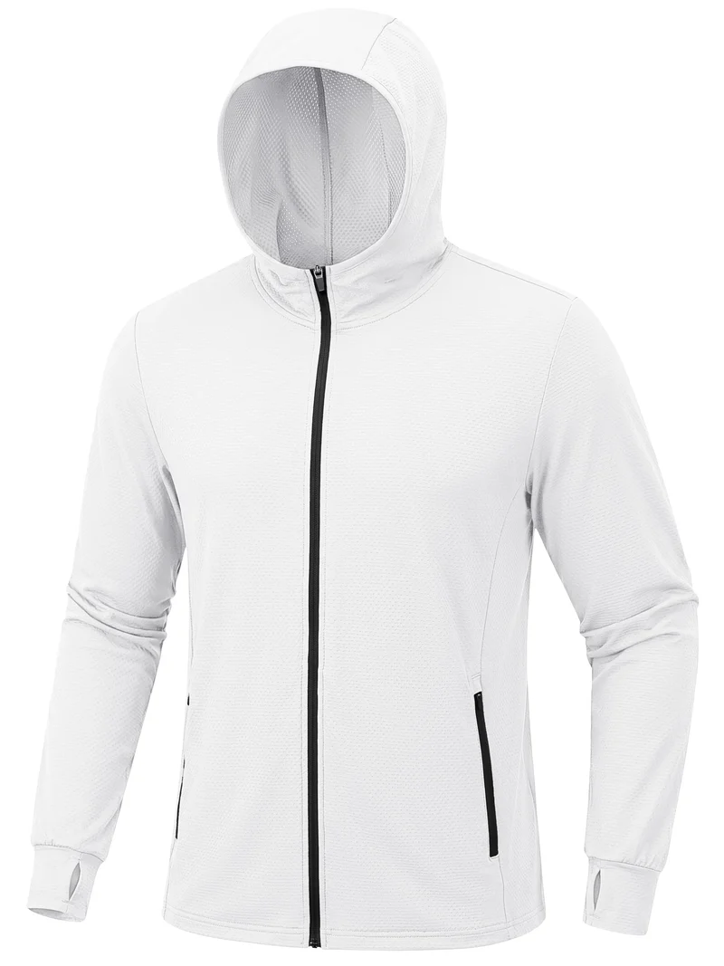 Hoodies / veste de protection solaire UPF 50+ pour homme "Planète Rando - HOD"