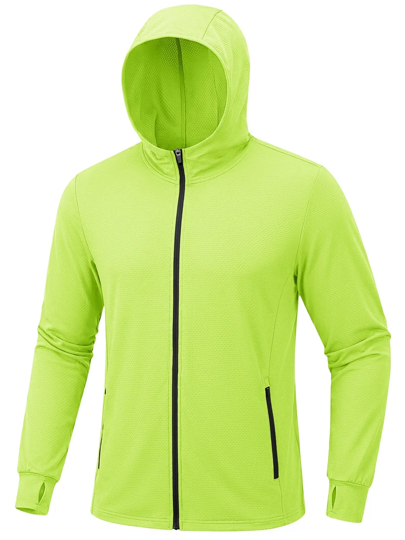 Hoodies / veste de protection solaire UPF 50+ pour homme "Planète Rando - HOD"