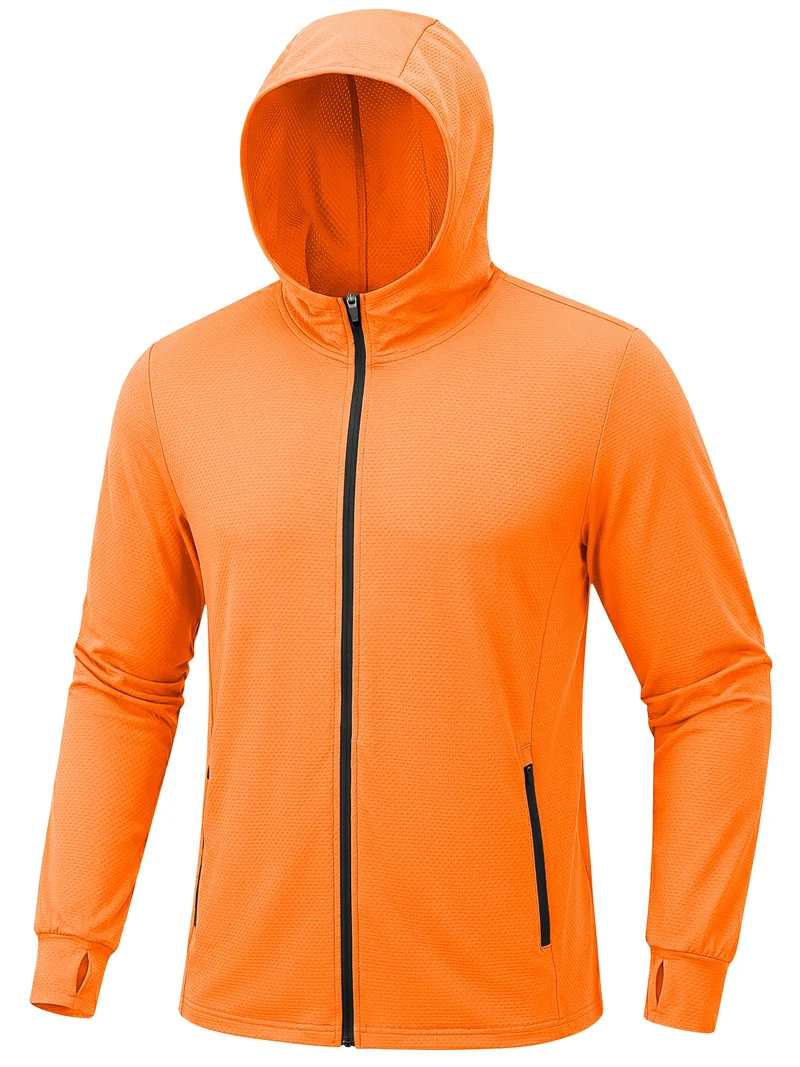 Hoodies / veste de protection solaire UPF 50+ pour homme "Planète Rando - HOD"