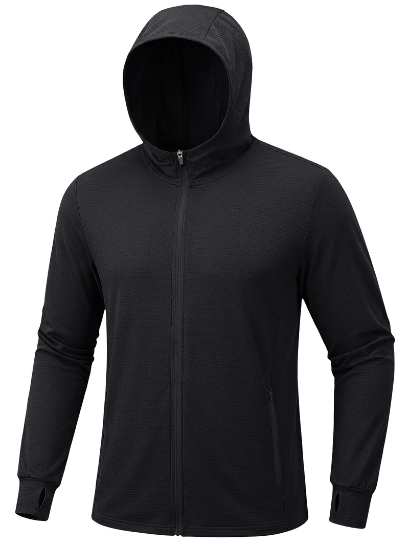 Hoodies / veste de protection solaire UPF 50+ pour homme "Planète Rando - HOD"