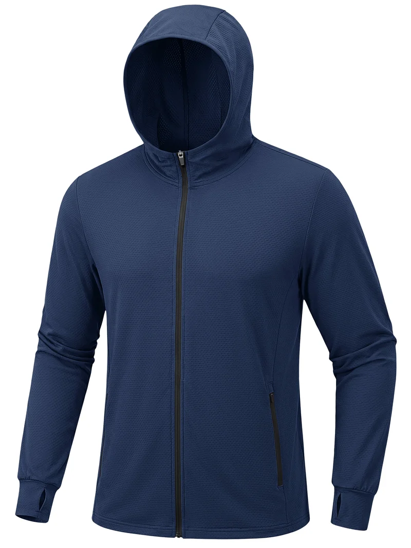 Hoodies / veste de protection solaire UPF 50+ pour homme "Planète Rando - HOD"