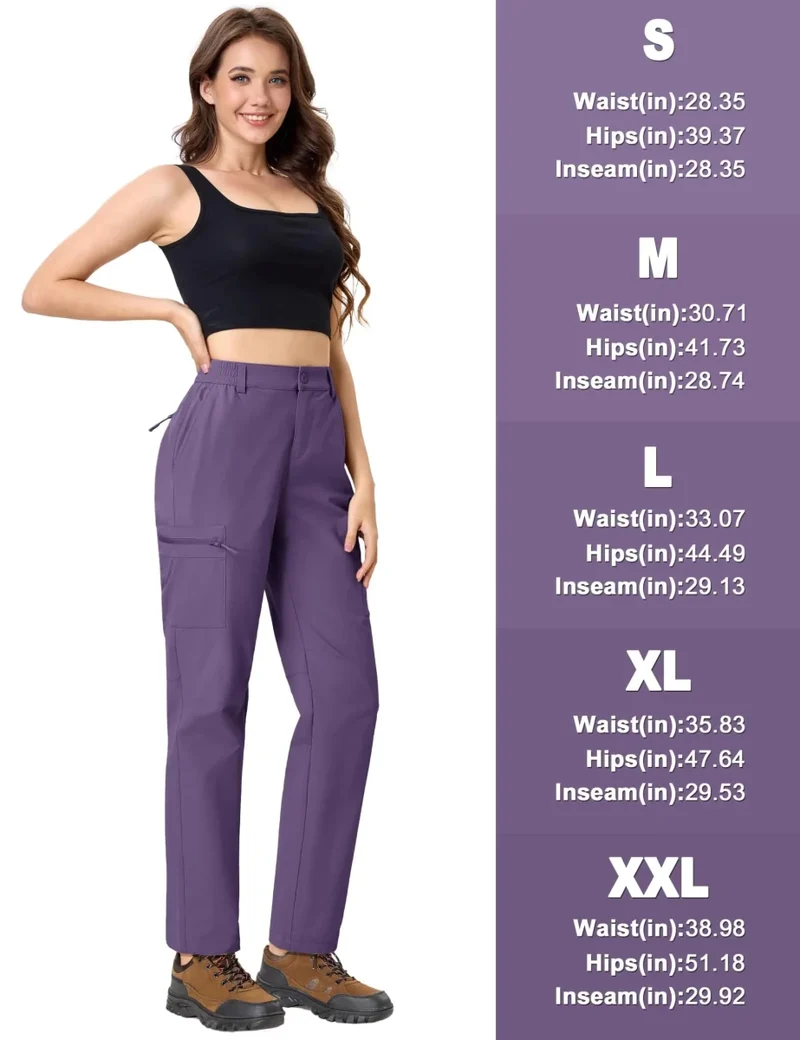 Pantalon de randonnée avec spash-proof protection pour femme "Planete Rando - PT817"