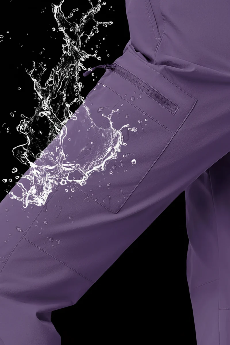 Pantalon de randonnée avec spash-proof protection pour femme "Planete Rando - PT817"