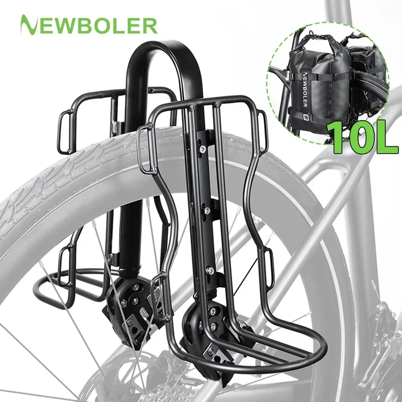 Porte sacoche sur fixation arrière en alliage d'aluminium pour VTT / Gravel "Newboler - HOL005 series"