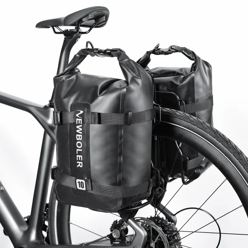 Porte sacoche sur fixation arrière en alliage d'aluminium pour VTT / Gravel "Newboler - HOL005 series"