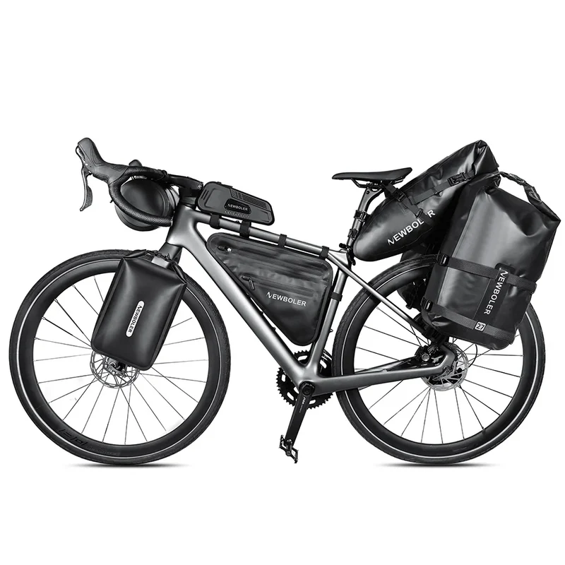 Porte sacoche sur fixation arrière en alliage d'aluminium pour VTT / Gravel "Newboler - HOL005 series"