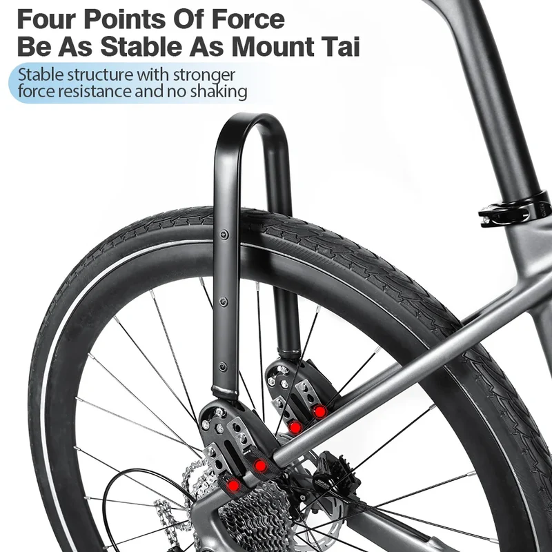 Porte sacoche sur fixation arrière en alliage d'aluminium pour VTT / Gravel "Newboler - HOL005 series"