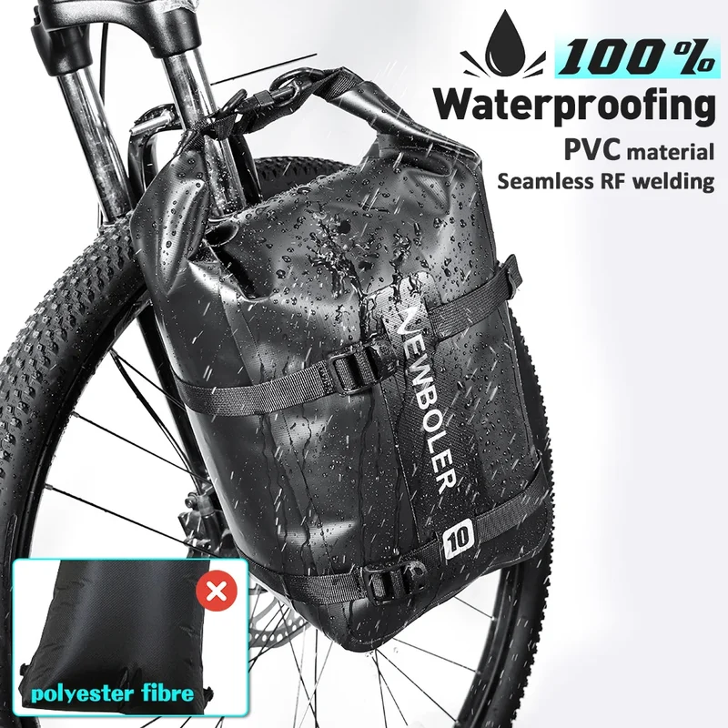 Porte sacoche sur fixation arrière en alliage d'aluminium pour VTT / Gravel "Newboler - HOL005 series"