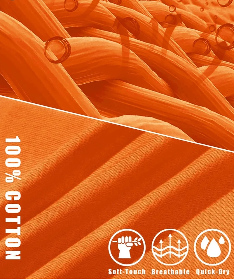 T-shirt à capuche légers en coton pour l'été, manches courtes "Planète Rando - TS300"