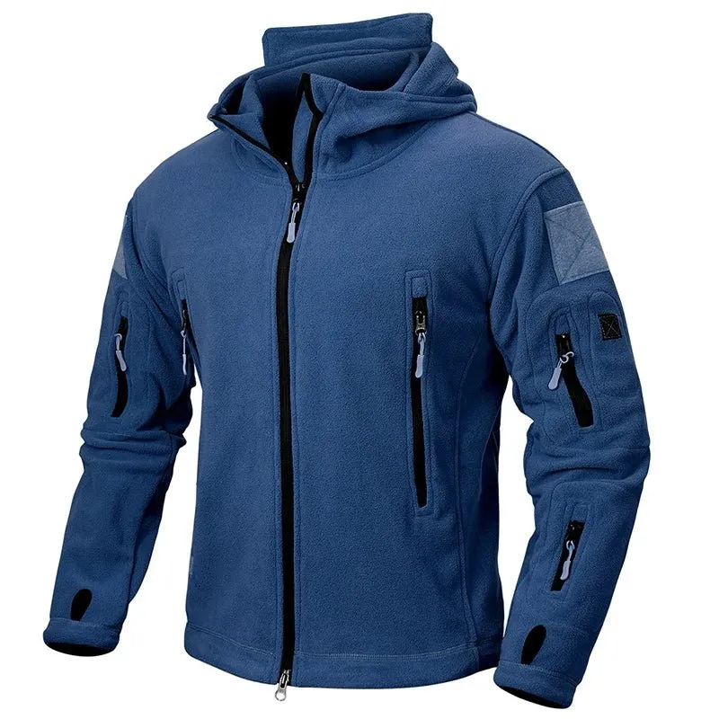 Softshell thermique / veste polaire tactique d'hiver pour homme "Planete Rando - ST100"