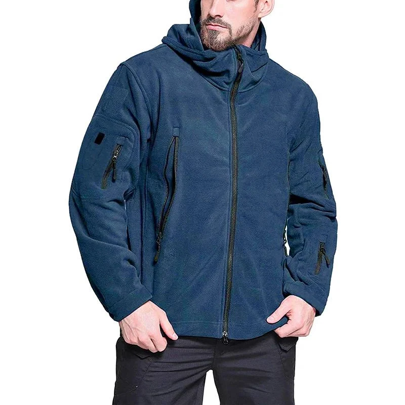 Softshell thermique / veste polaire tactique d'hiver pour homme "Planete Rando - ST100"