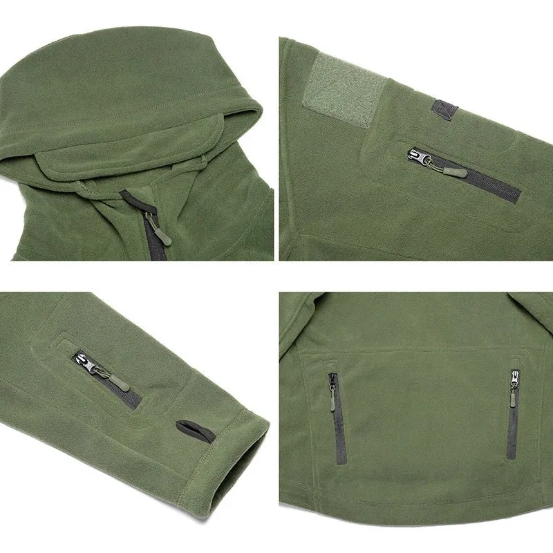 Softshell thermique / veste polaire tactique d'hiver pour homme "Planete Rando - ST100"