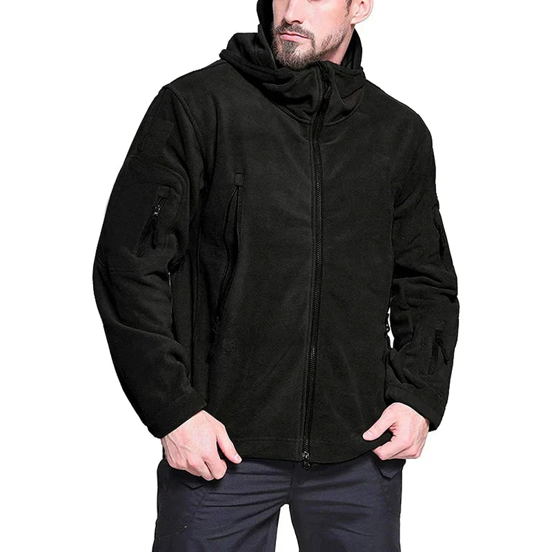 Softshell thermique / veste polaire tactique d'hiver pour homme "Planete Rando - ST100"